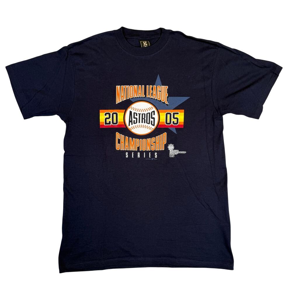 Vintage Gear For Sports Houston Astros Shirt 2005 NLCS Champions Mens L